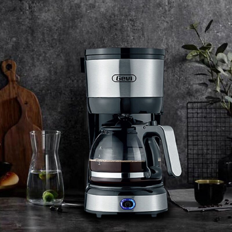 Gevi 4Cup One Button Drip Coffee Maker & Reviews Wayfair